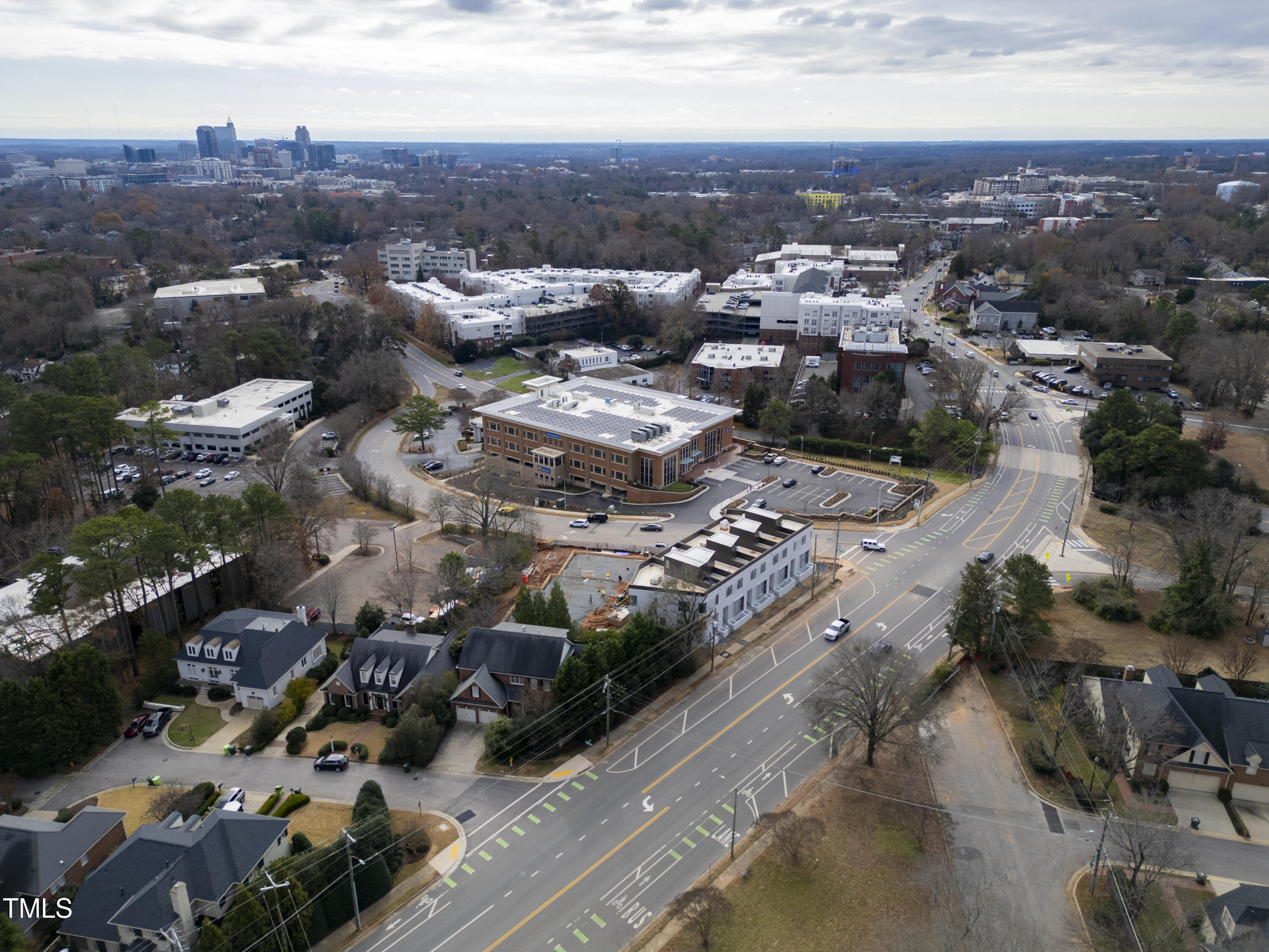 1310 Chamblee Hill Raleigh, NC 27608 - Photo 19 of 26 an aerial view of multiple house