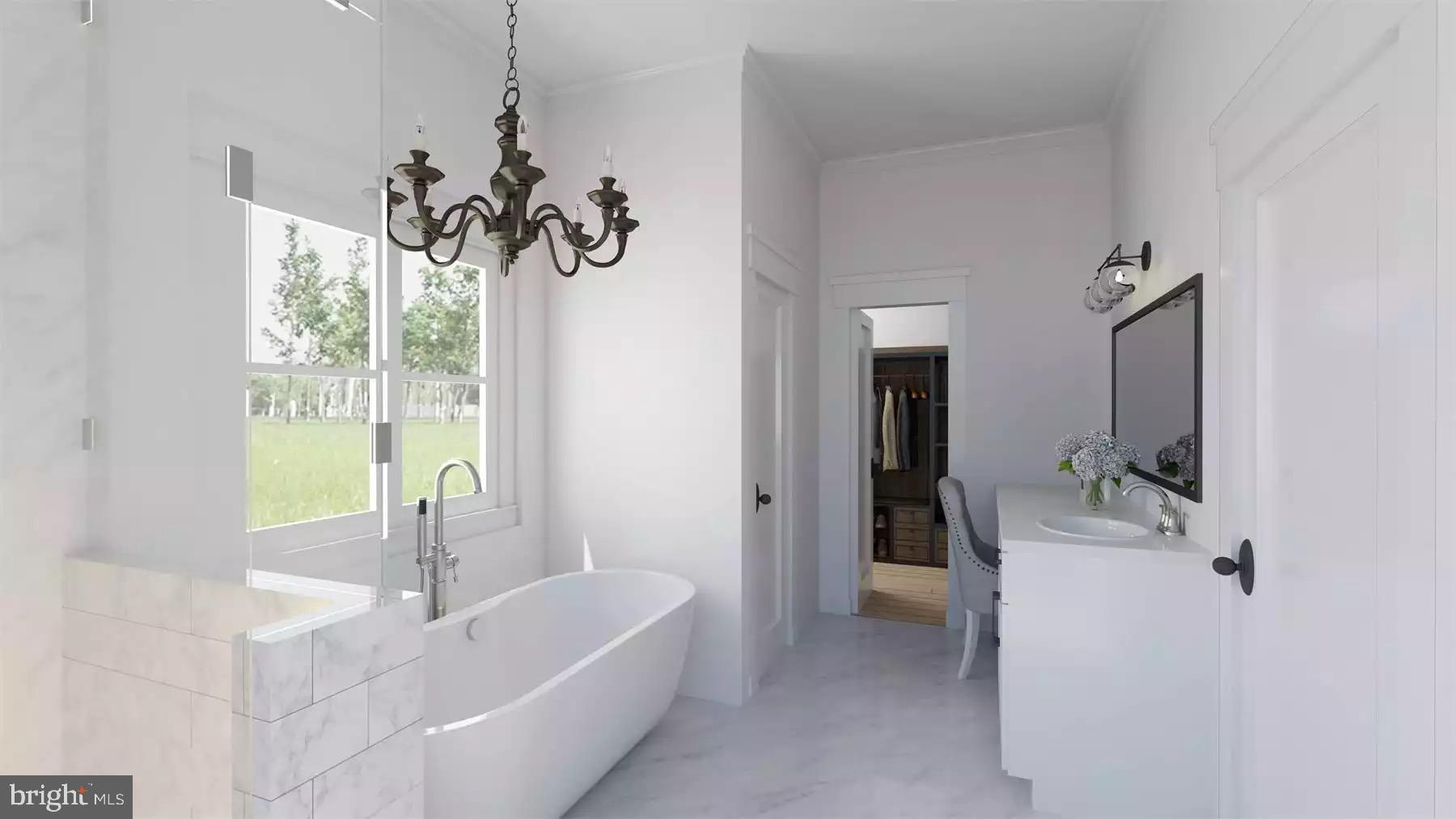 2828 Heidlersburg Road York Springs, PA 17372 - Photo 24 of 49 a bathroom with a bathtub sink and mirror