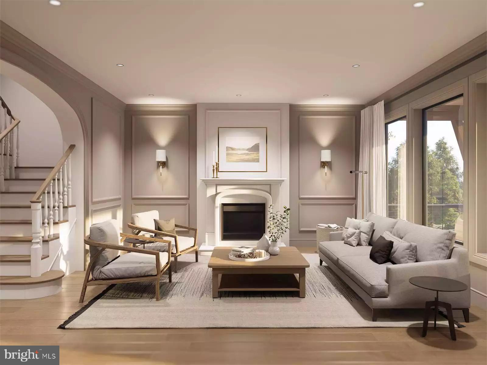 2828 Heidlersburg Road York Springs, PA 17372 - Photo 10 of 49 a living room with furniture and a fireplace