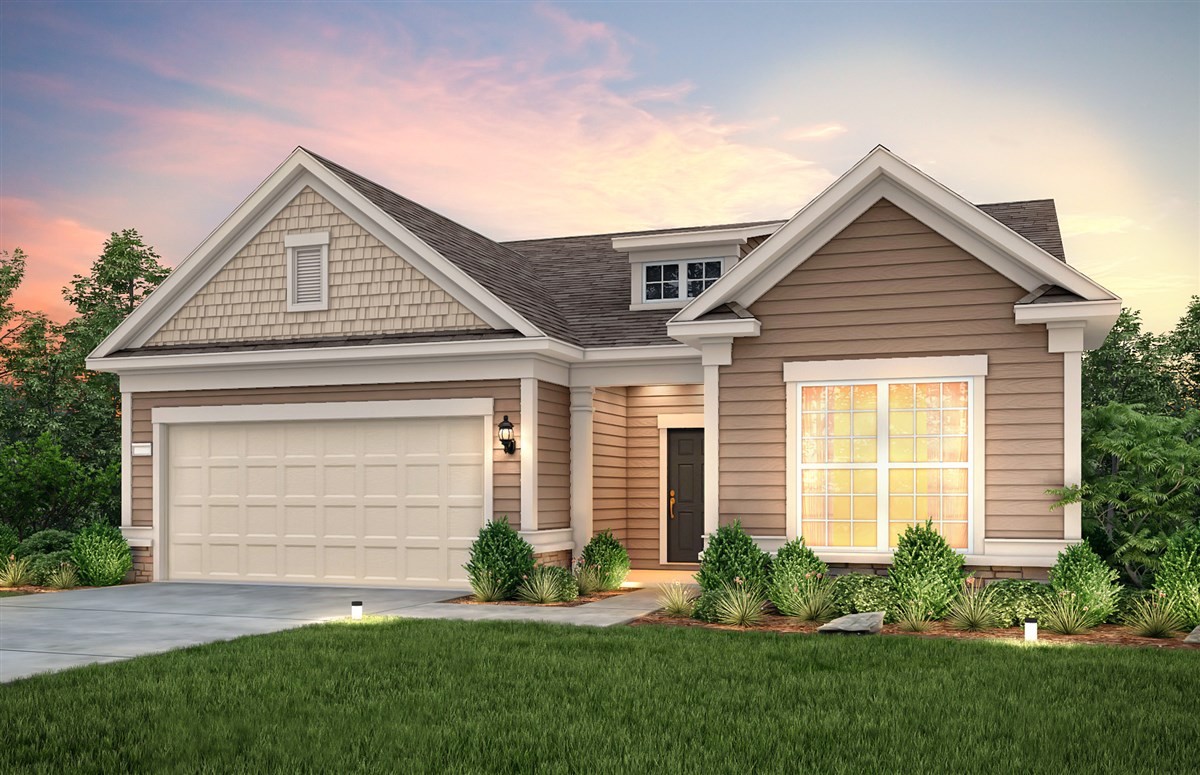 2053 Hardin Place Spring Hill, TN 37174 - Photo 1 of 13 a front view of a house with a yard and garage