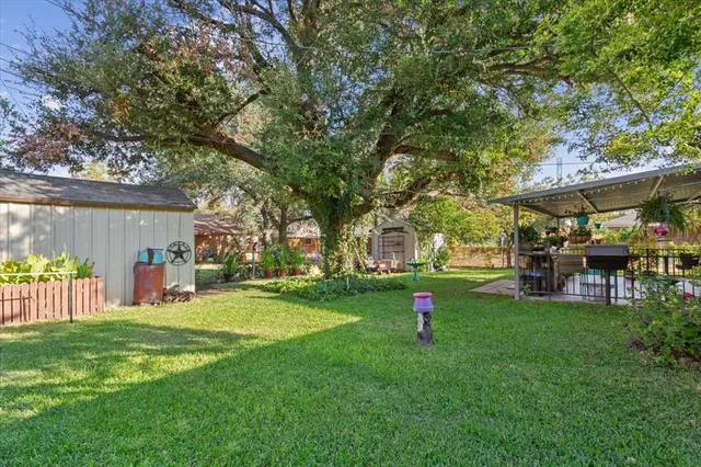 a childrens park with lots of swings and slides