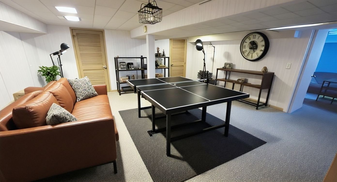 517 Appletree Lane Deerfield, IL 60015 - Photo 17 of 22 a living room with furniture a clock and wooden floor