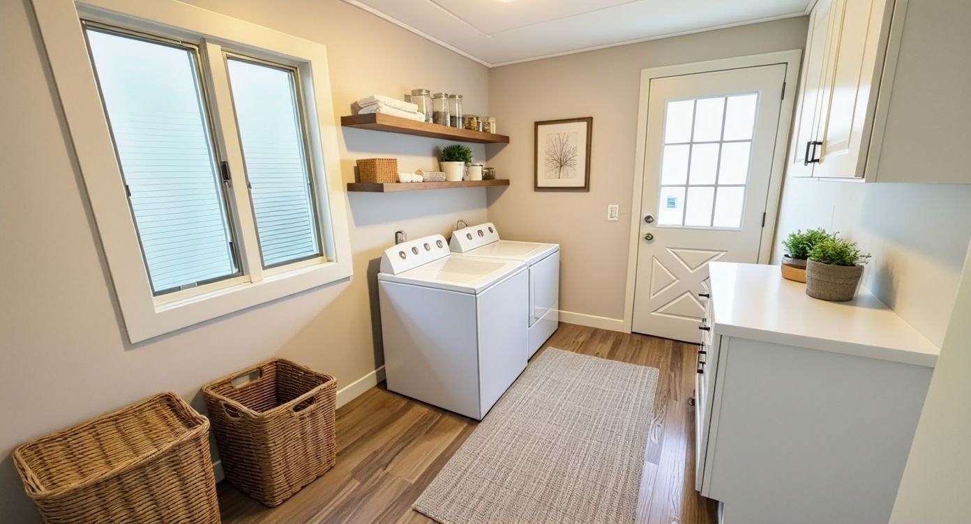 517 Appletree Lane Deerfield, IL 60015 - Photo 21 of 22 a utility room with a sink a washer and dryer