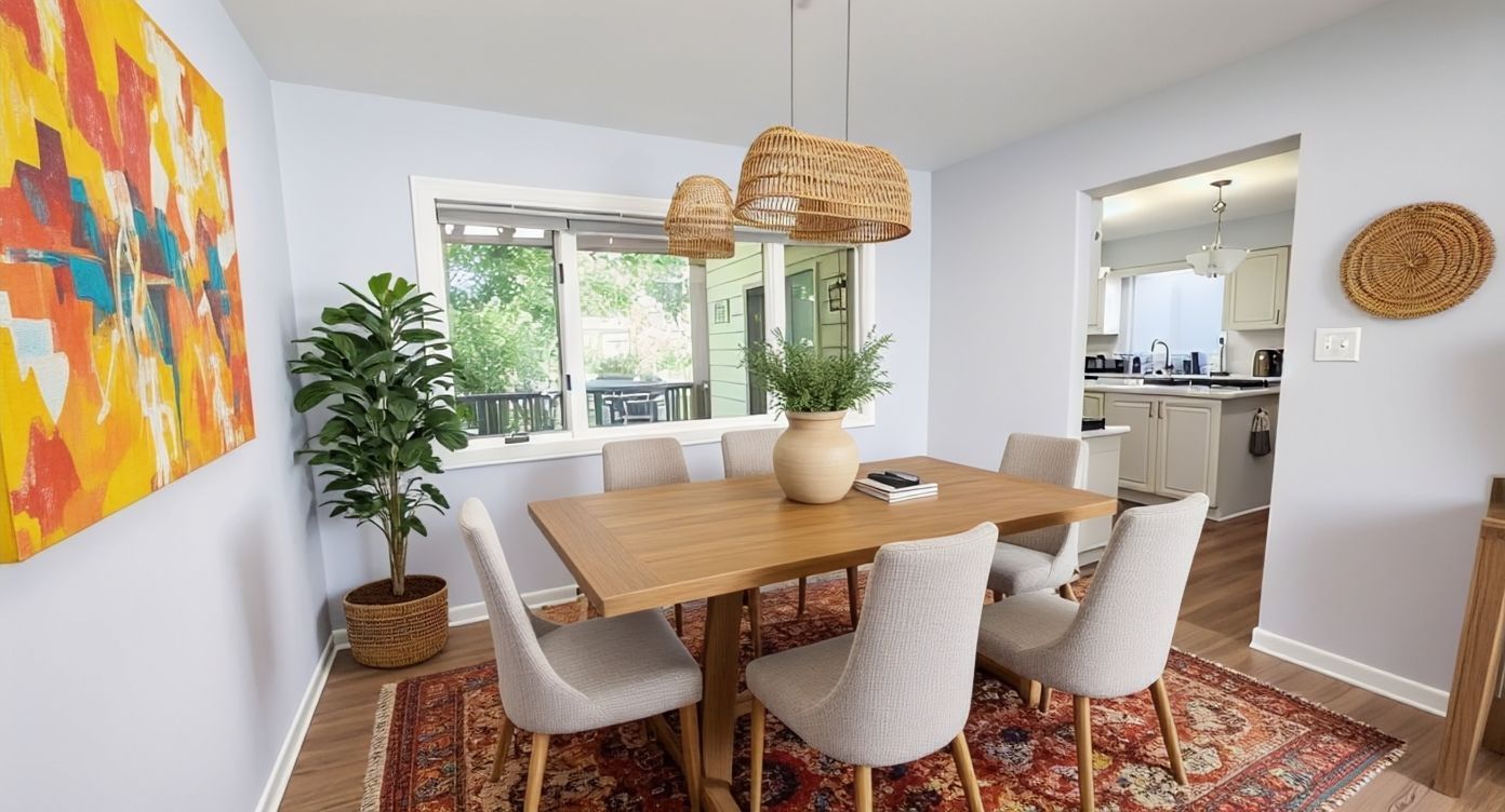 517 Appletree Lane Deerfield, IL 60015 - Photo 7 of 22 a view of a dining room with furniture window and outside view