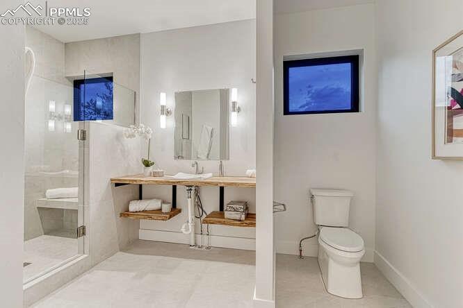 1282 South Crystal Road Lake George, CO 80827 - Photo 11 of 26 Full bath with a stall shower and vanity