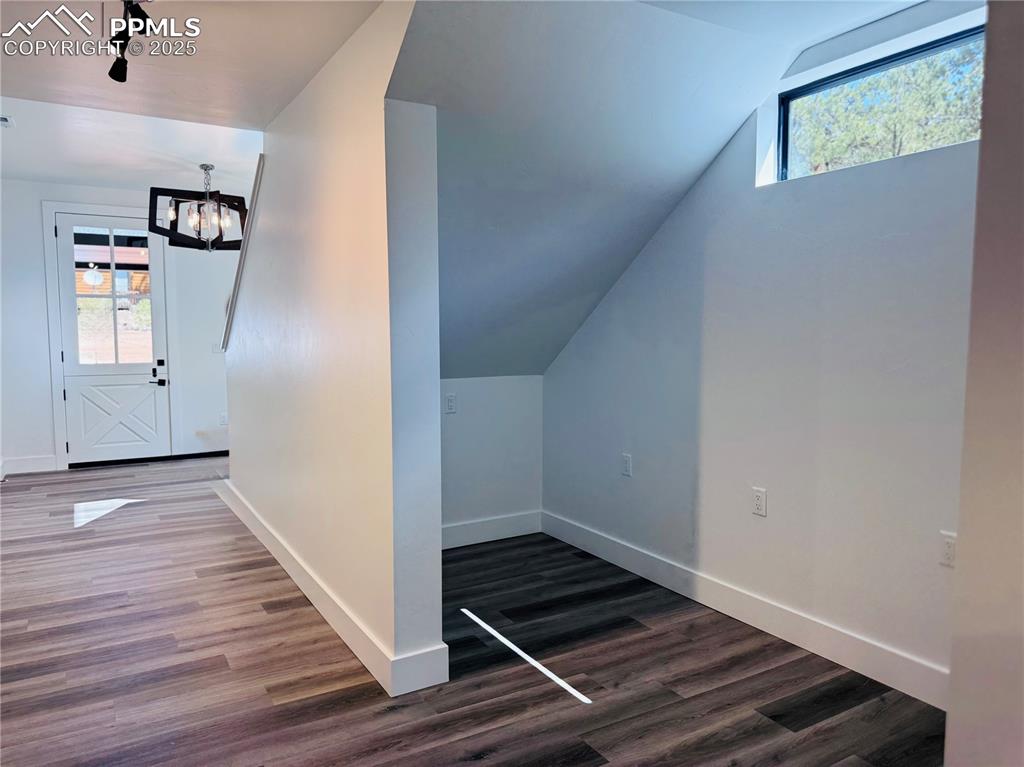 1282 South Crystal Road Lake George, CO 80827 - Photo 7 of 26 16x4 work nook under stairs w/outlets