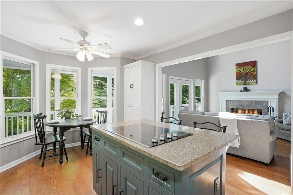 3259 Etchison Road Loganville, GA 30052 - Photo 16 of 50 a view of a dining room with furniture window and outside view