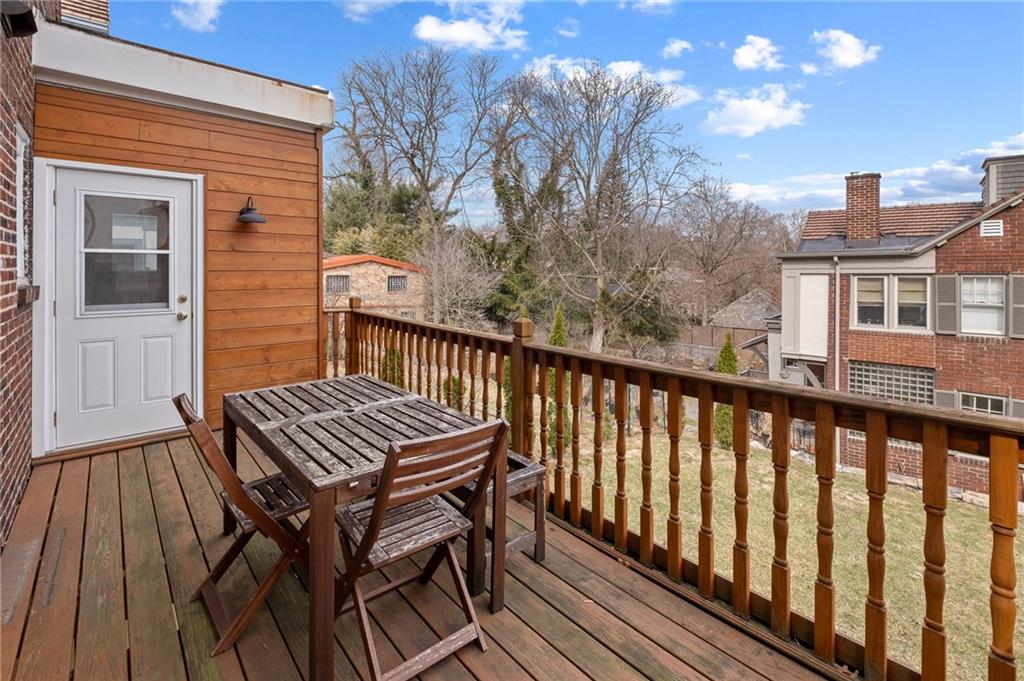 6557 Darlington Road Pittsburgh, PA 15217 - Photo 26 of 28 Back deck