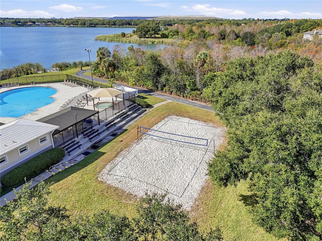 6935 Freeport Road Riverview, FL 33578 - Photo 46 of 51 a view of a lake with a yard and ocean view