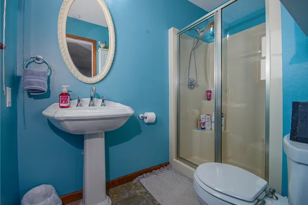 a view of storage and utility room