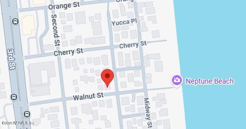 200 Walnut Street, Unit 1 Neptune Beach, FL 32266 - Photo 12 of 12 a view of a bathroom with a sink and a shower