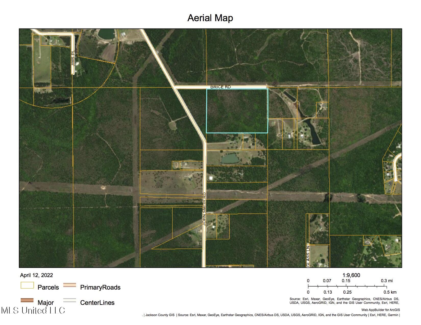 Brice Road Vancleave, MS 39565 - Photo 2 of 2 Aerial View