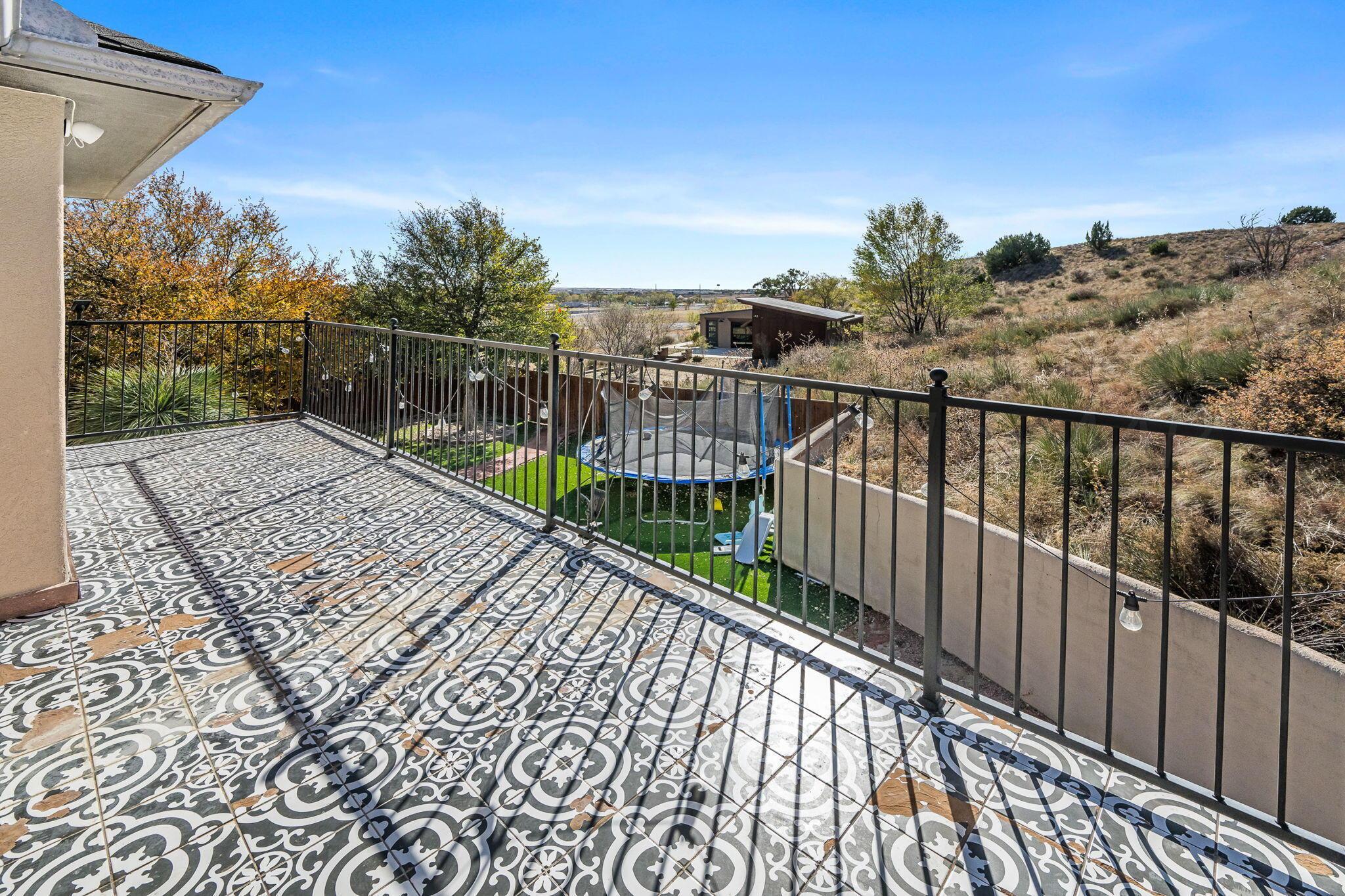 101 Pheasant Run Canyon, TX 79015 - Photo 29 of 39 a view of balcony with wooden floor and fence