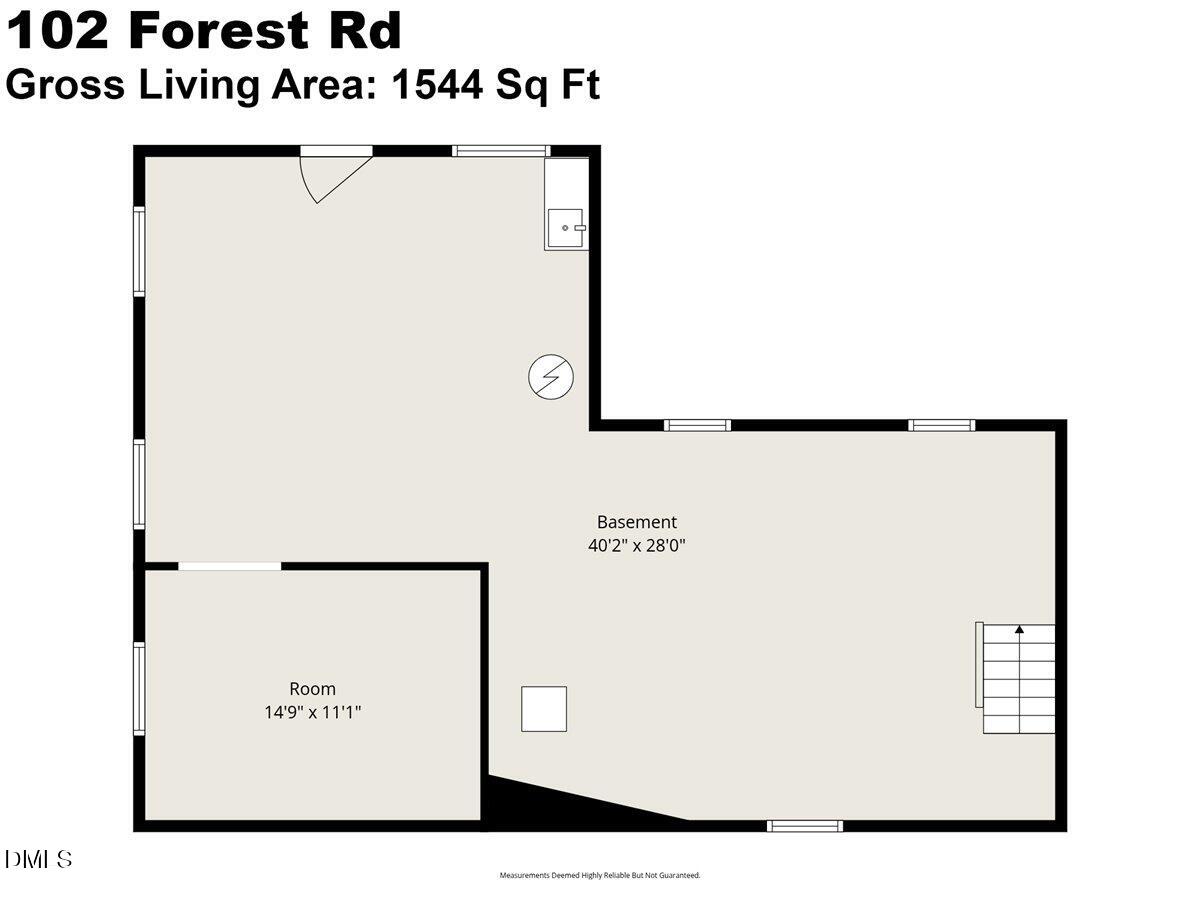 102 Forest Road Oxford, NC 27565 - Photo 52 of 55 01-1st_floor_102_forest_road_oxford_with