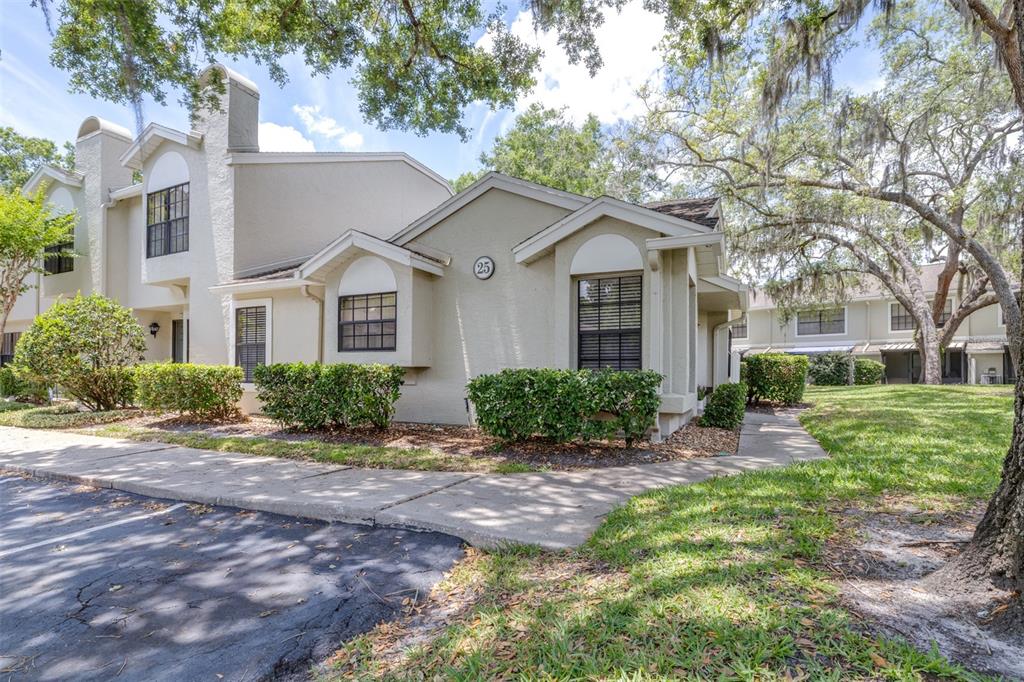 5100 Burchette Road, Unit 2505 Tampa, FL 33647 - Photo 3 of 47 a front view of a house with yard and green space