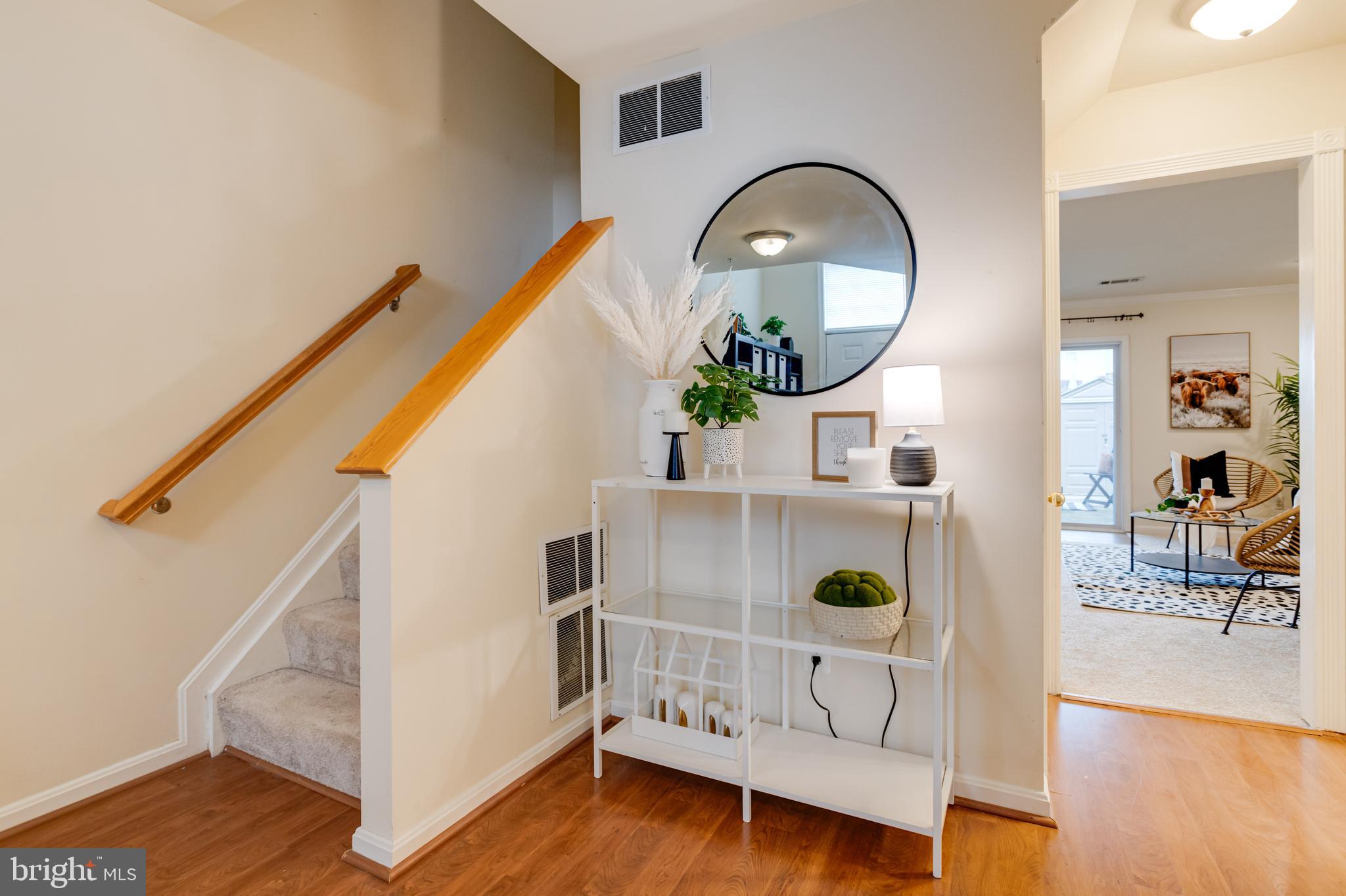 Inviting foyer