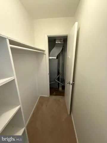 a room with a washer and dryer