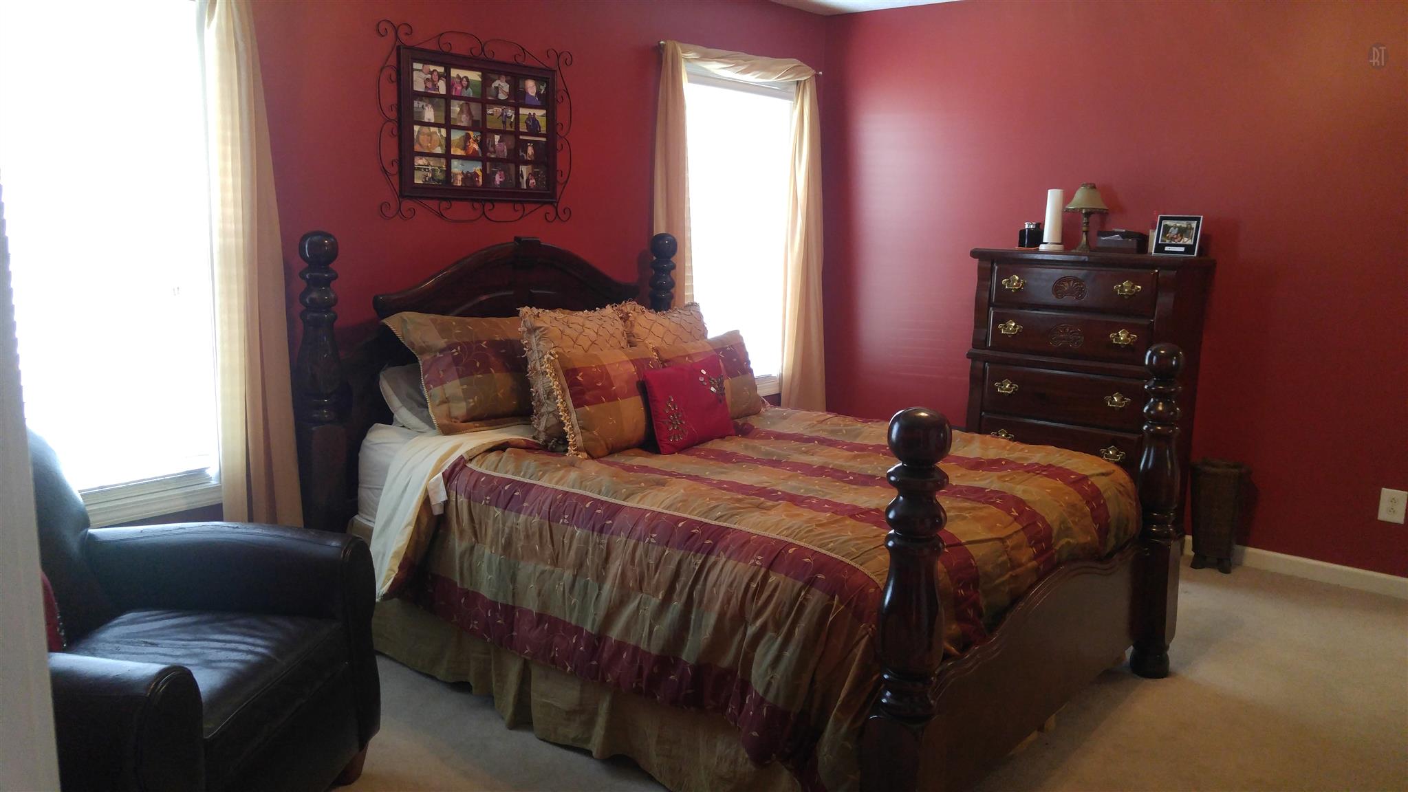 282 Collins Road Portland, TN 37148 - Photo 13 of 28 a bedroom with a bed and a window
