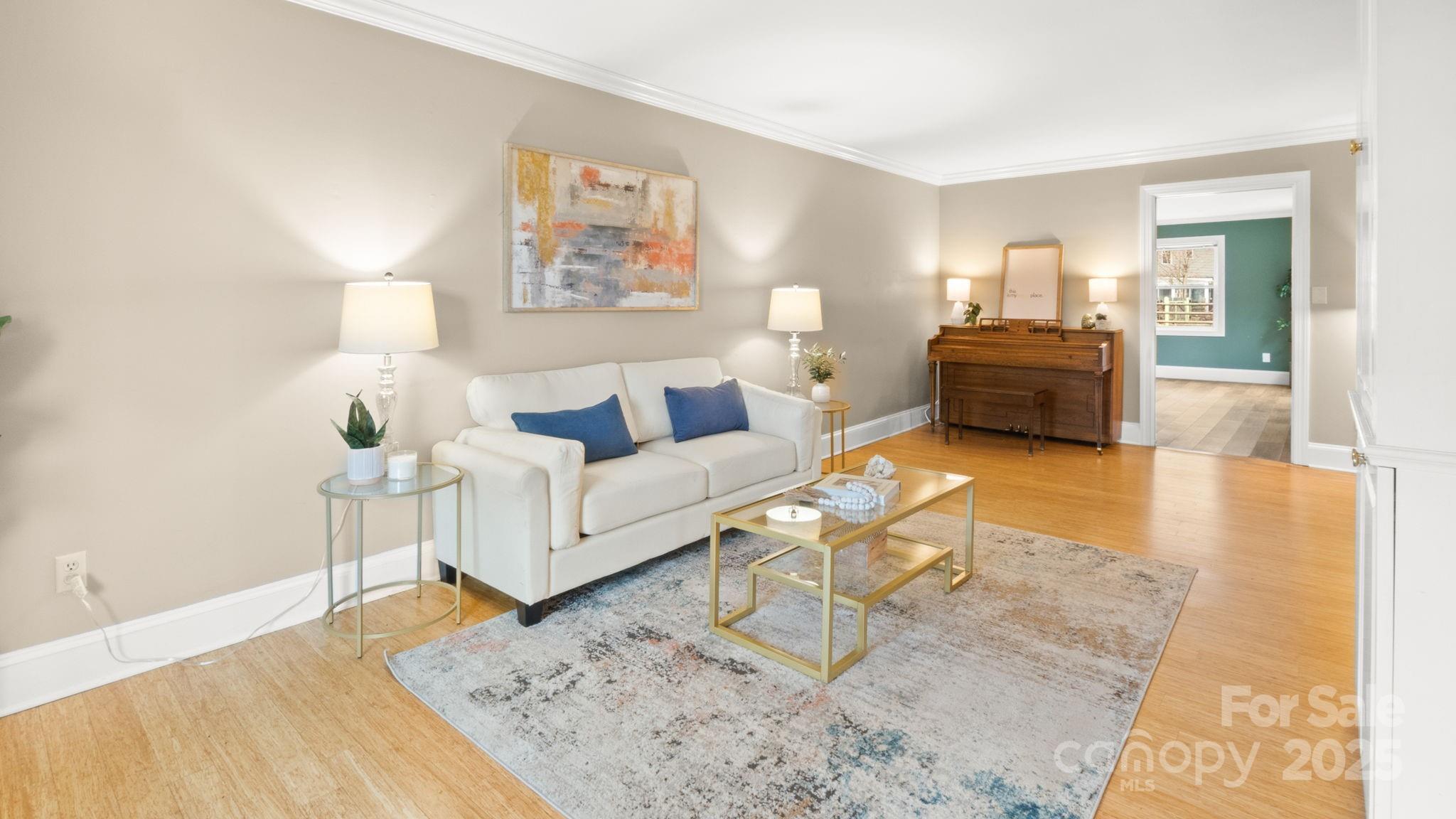 8809 Fairview Road Mint Hill, NC 28227 - Photo 8 of 43 a living room with furniture and a couch