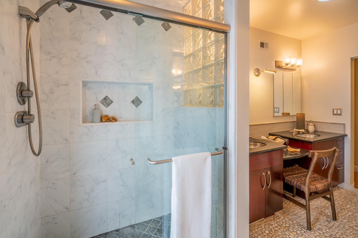 612 Mission Ridge Road Santa Barbara, CA 93103 - Photo 15 of 41 Bathroom1 Shower - 612 Mission Ridge