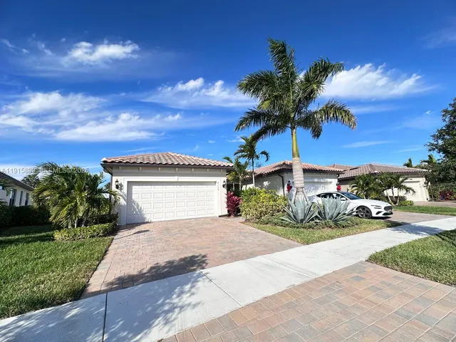 a view of a house with a patio