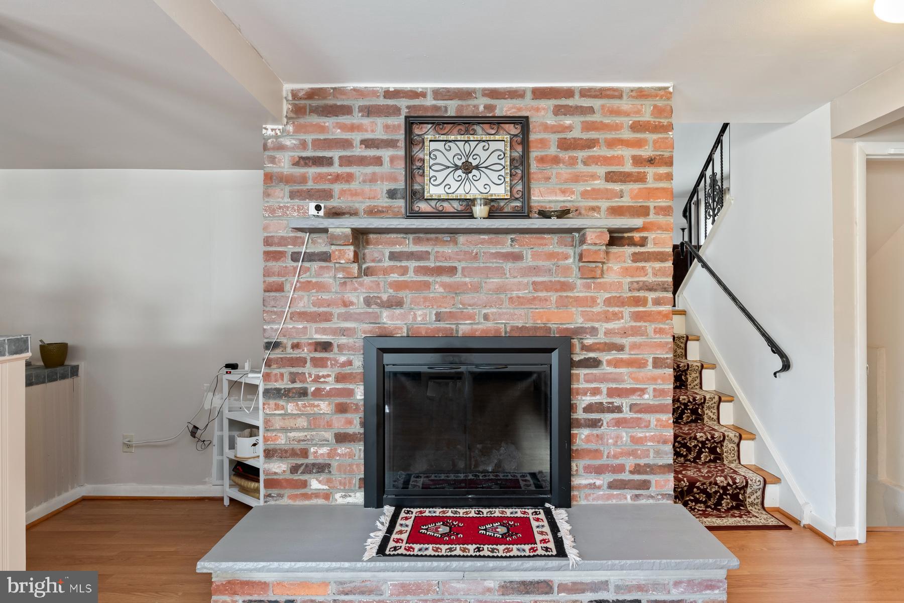 12 Colgate Drive Cherry Hill, NJ 08034 - Photo 28 of 33 Wood burning fireplace located in the family room