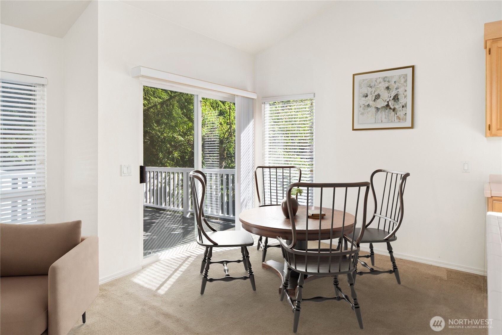 61 South Keel Way Port Ludlow, WA 98365 - Photo 11 of 33 a view of a dining room with furniture window and outside view