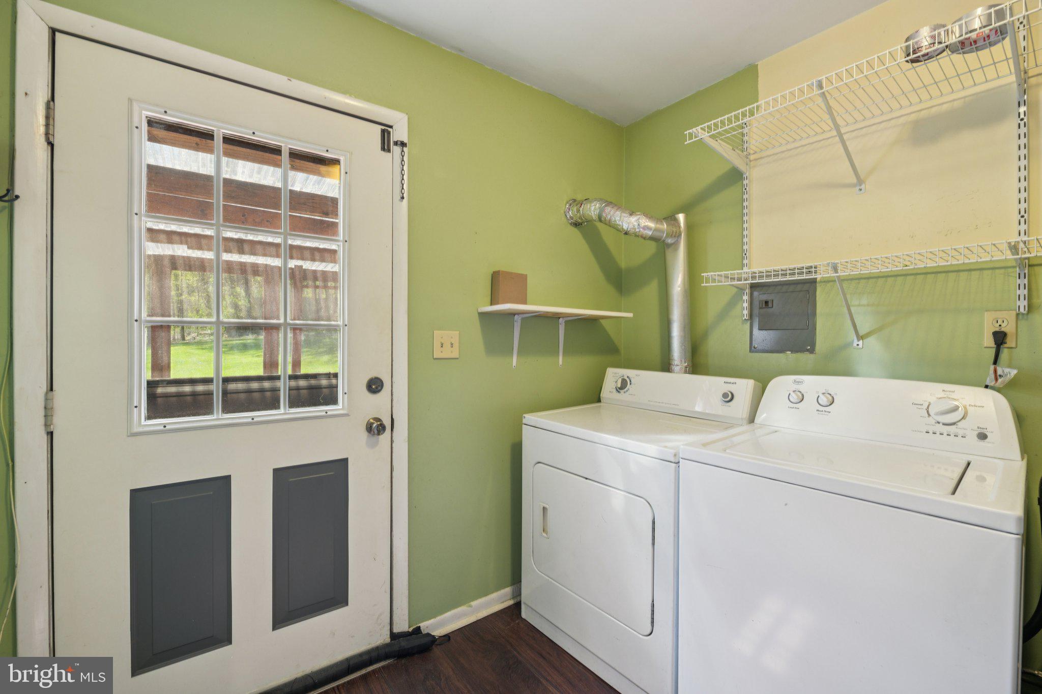 10165 Rocky Rd Place Waldorf, MD 20603 - Photo 29 of 44 Washer/Dryer and walk-out to screen porch