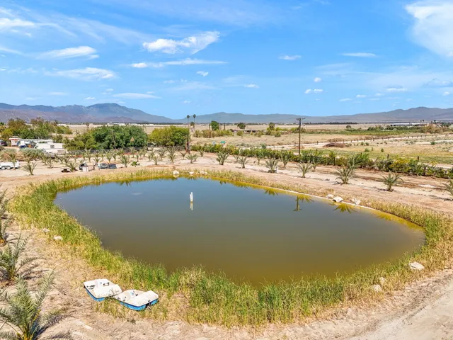 a view of an ocean and city
