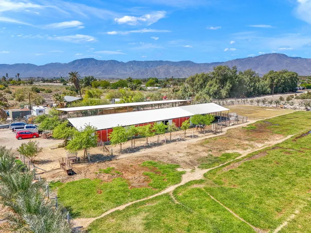 a view of a city with an ocean mountain view