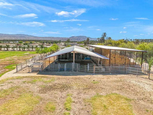 a view of a swimming pool with an ocean view