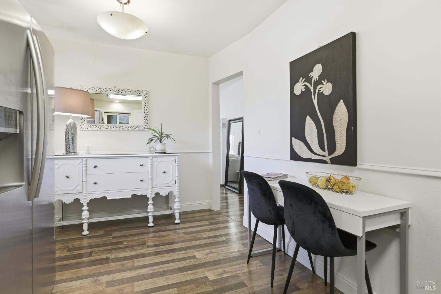 280 Prospect Drive San Rafael, CA 94901 - Photo 10 of 38 a dining room with furniture and wooden floor