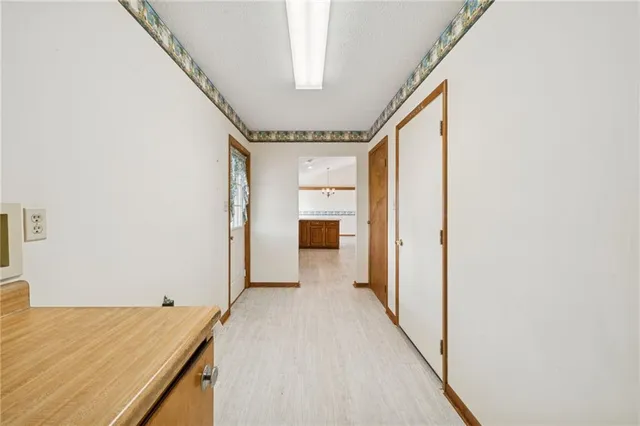 a view of empty room