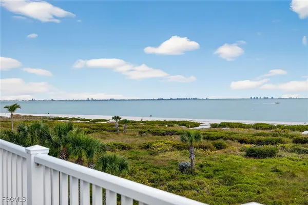 a view of a backyard with a patio