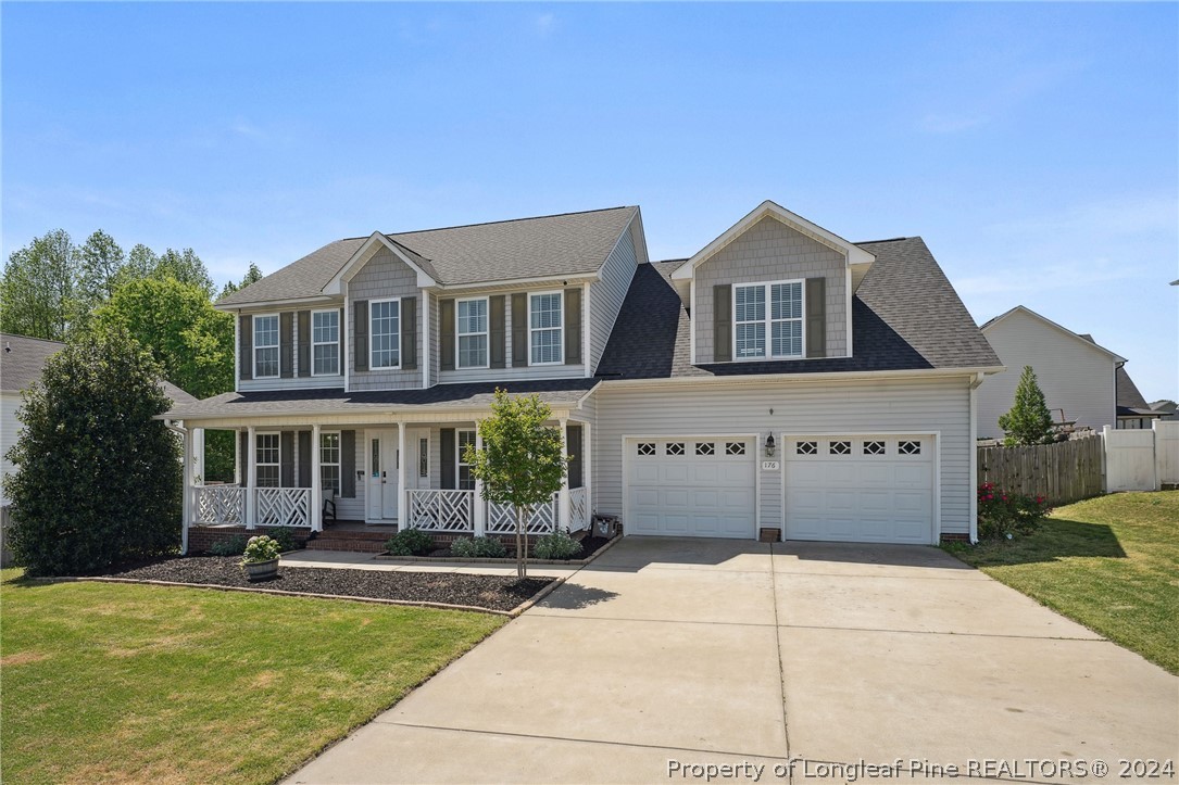 176 Vandercroft Way Bunnlevel, NC 28323 - Photo 2 of 36 a house view with a outdoor space