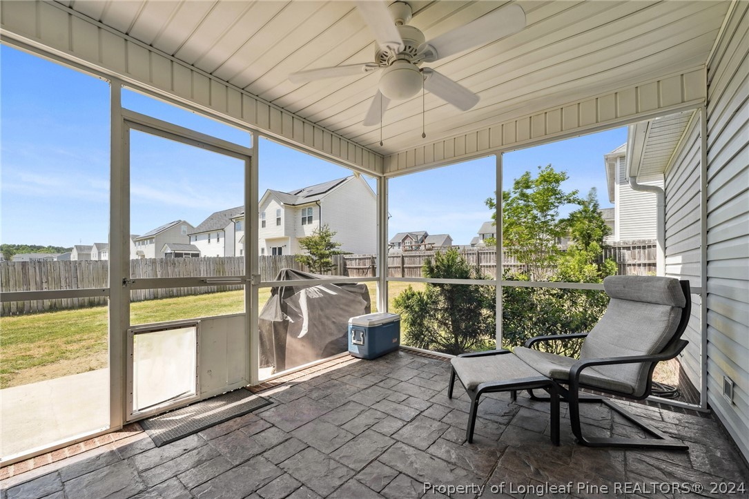 176 Vandercroft Way Bunnlevel, NC 28323 - Photo 34 of 36 a view of a dining room with furniture window and outside view
