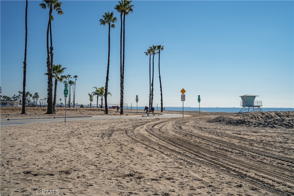 1 3rd Place, Unit 2 Long Beach, CA 90802 - Photo 54 of 55 a view of a ocean with a view of palm trees