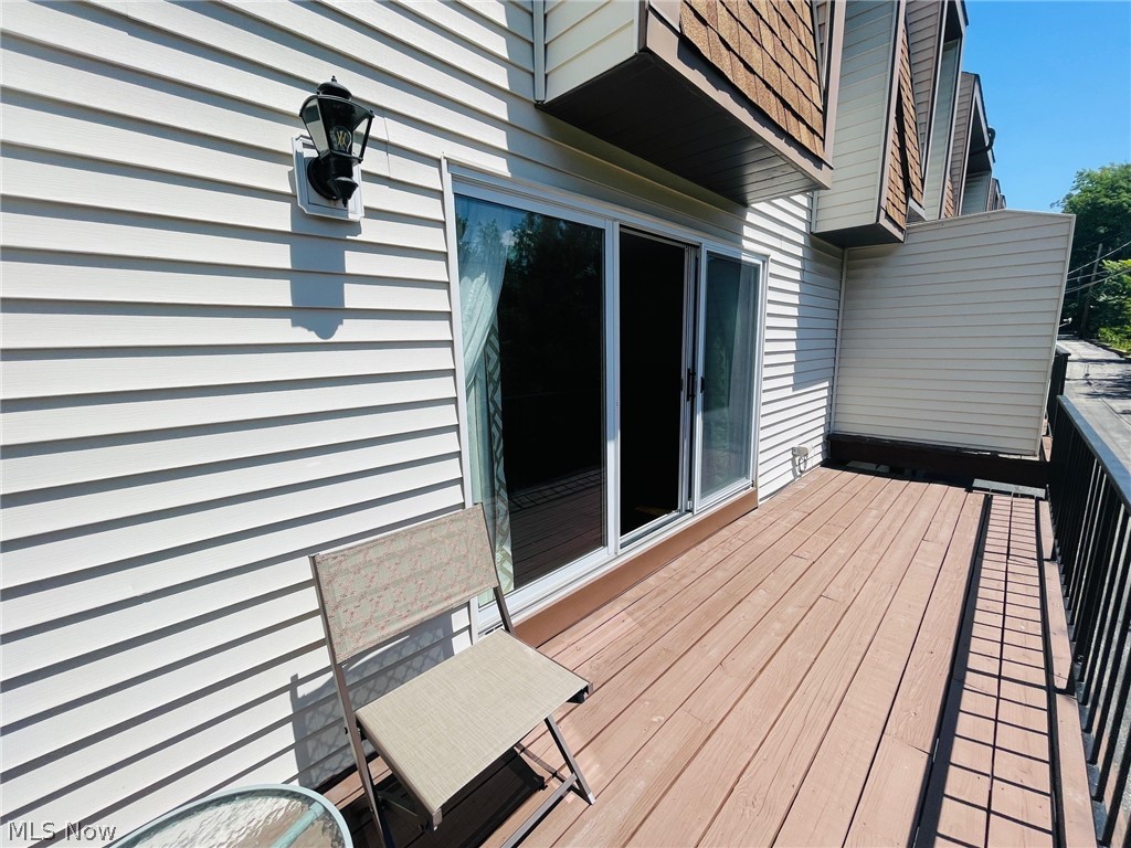 6468 State Road, Unit L10 Cleveland, OH 44134 - Photo 13 of 15 View of deck