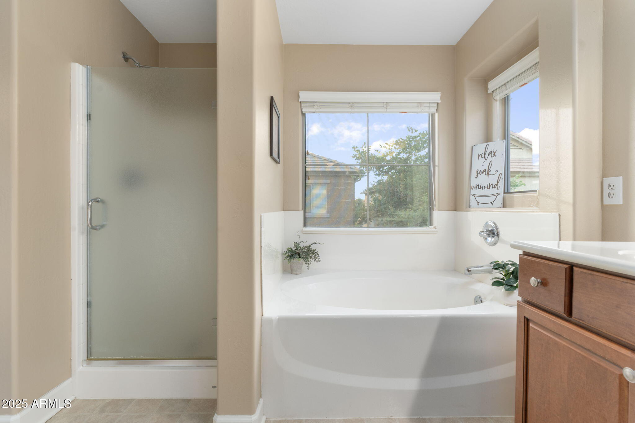 1705 East Joseph Way Gilbert, AZ 85295 - Photo 19 of 39 a white bath tub sitting next to a window