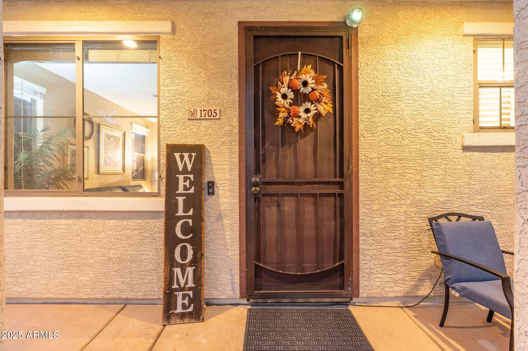 1705 East Joseph Way Gilbert, AZ 85295 - Photo 4 of 39 a view of front door with wooden door