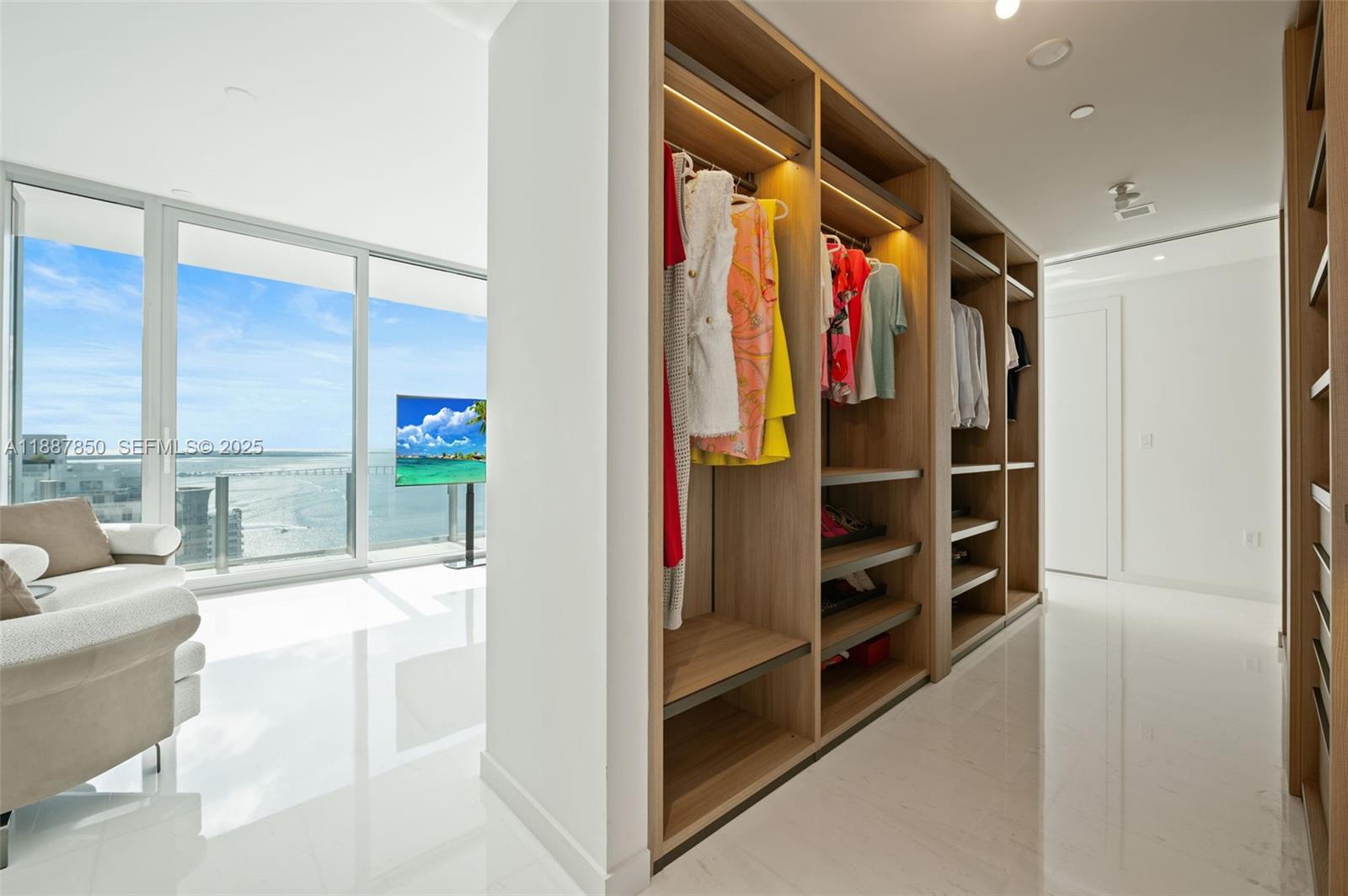 300 Biscayne Blvd Way, Unit 3701 Miami, FL 33131 - Photo 13 of 73 Primary Closet.