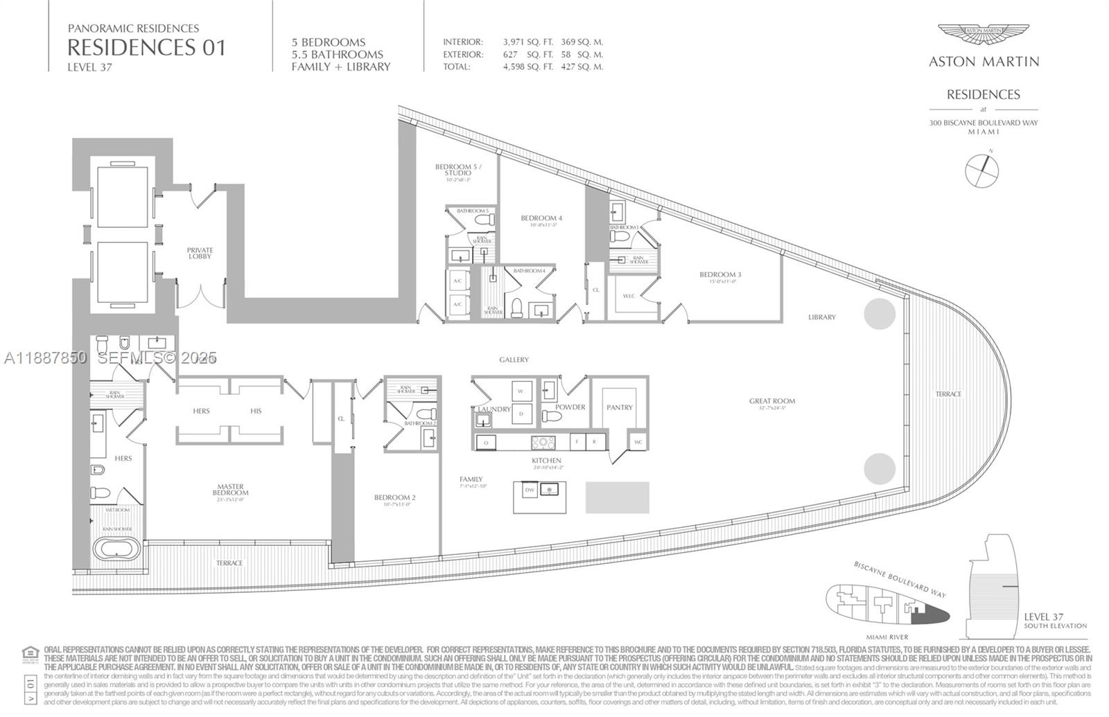 300 Biscayne Blvd Way, Unit 3701 Miami, FL 33131 - Photo 35 of 73