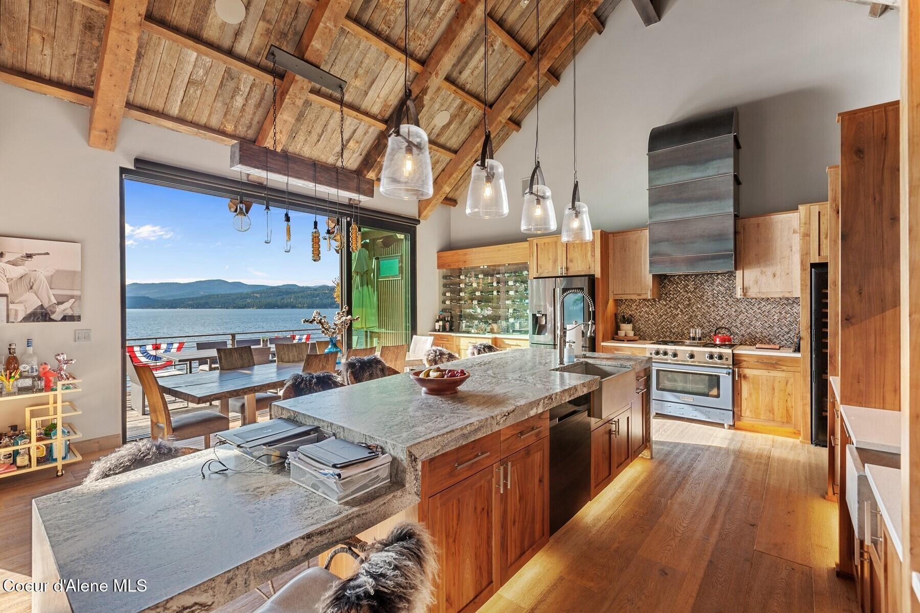 20890 South Inspiration Trail Harrison, ID 83833 - Photo 12 of 67 Large Granite Island - high-end