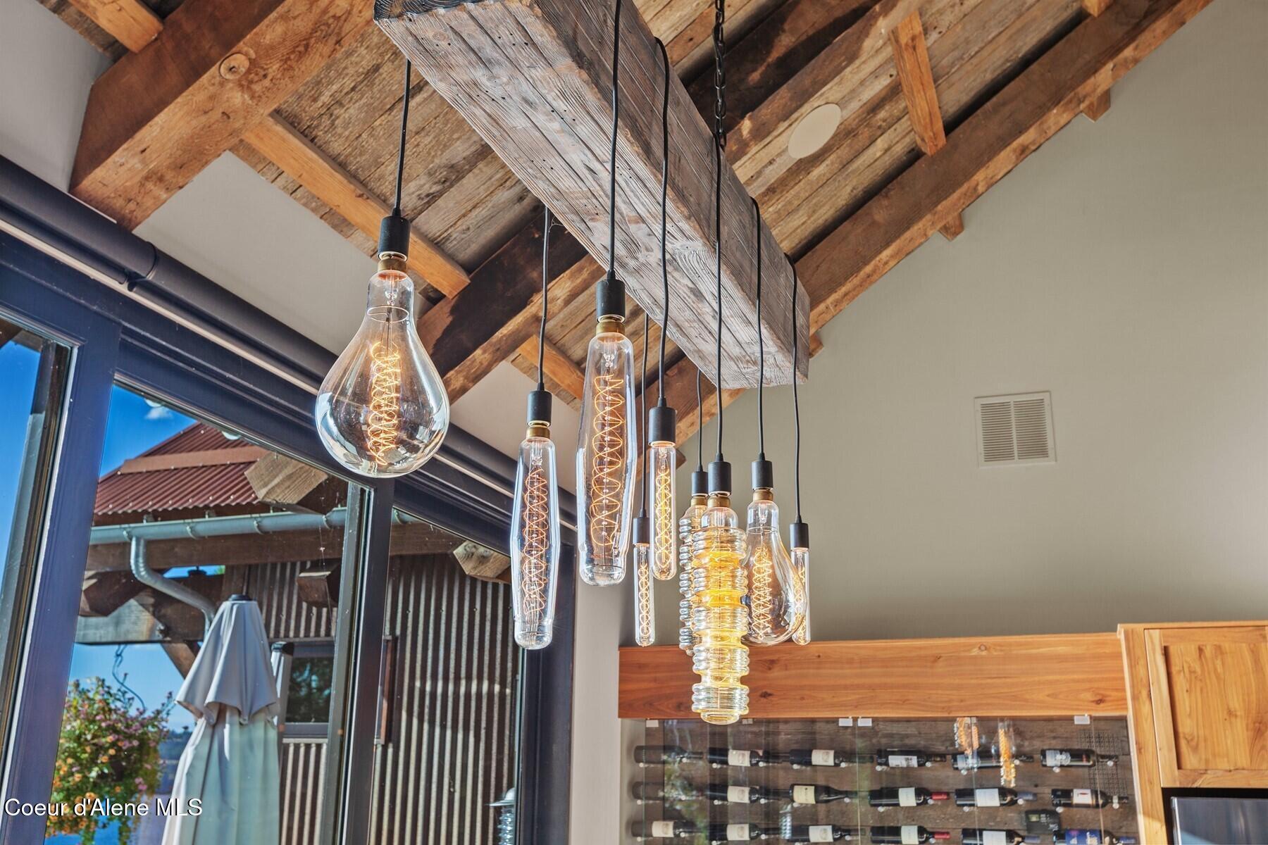 20890 South Inspiration Trail Harrison, ID 83833 - Photo 15 of 67 Custom lighting throughout