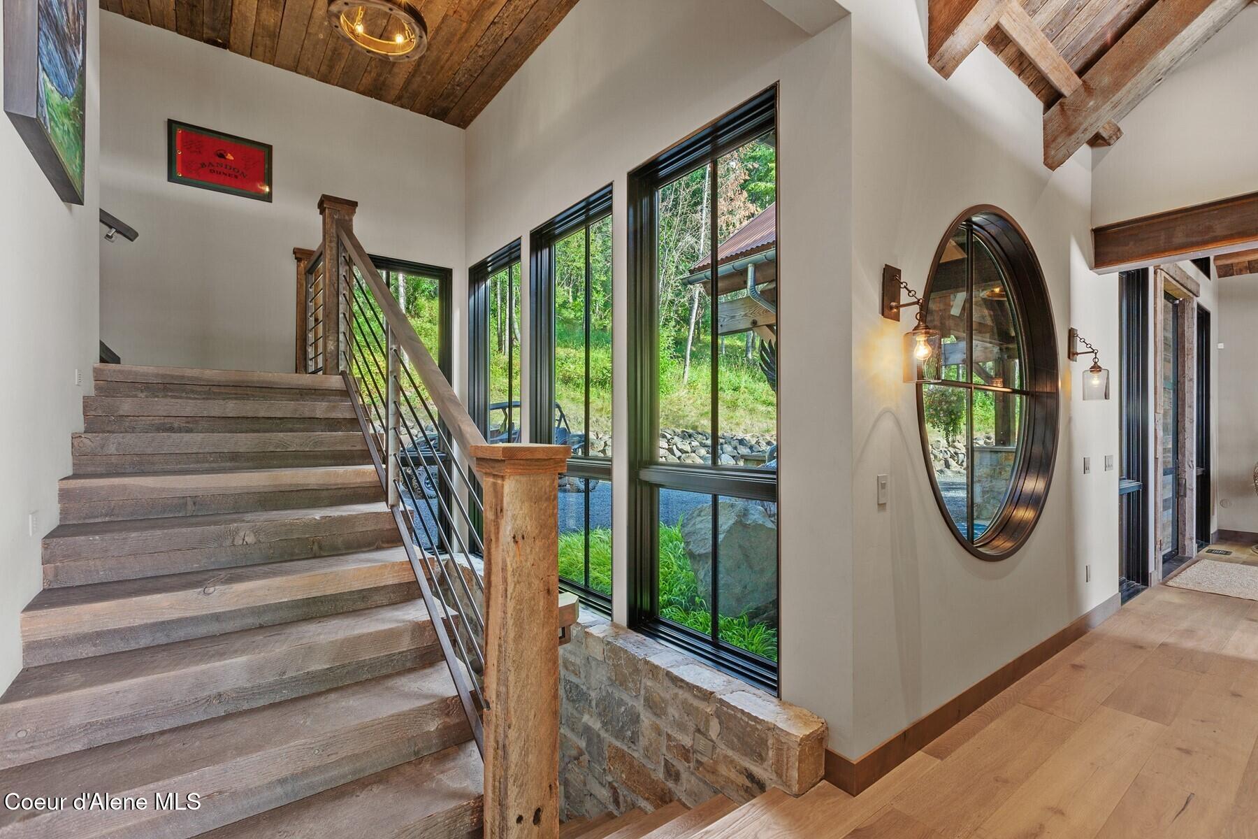 20890 South Inspiration Trail Harrison, ID 83833 - Photo 50 of 67 Stairs to the upper Bunk Room