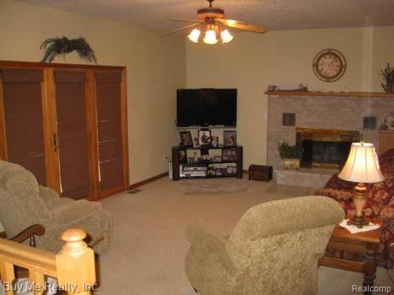 24317 Carleton West Road Belleville, MI 48111 - Photo 12 of 23 Step Down Family Room, Nat FP
