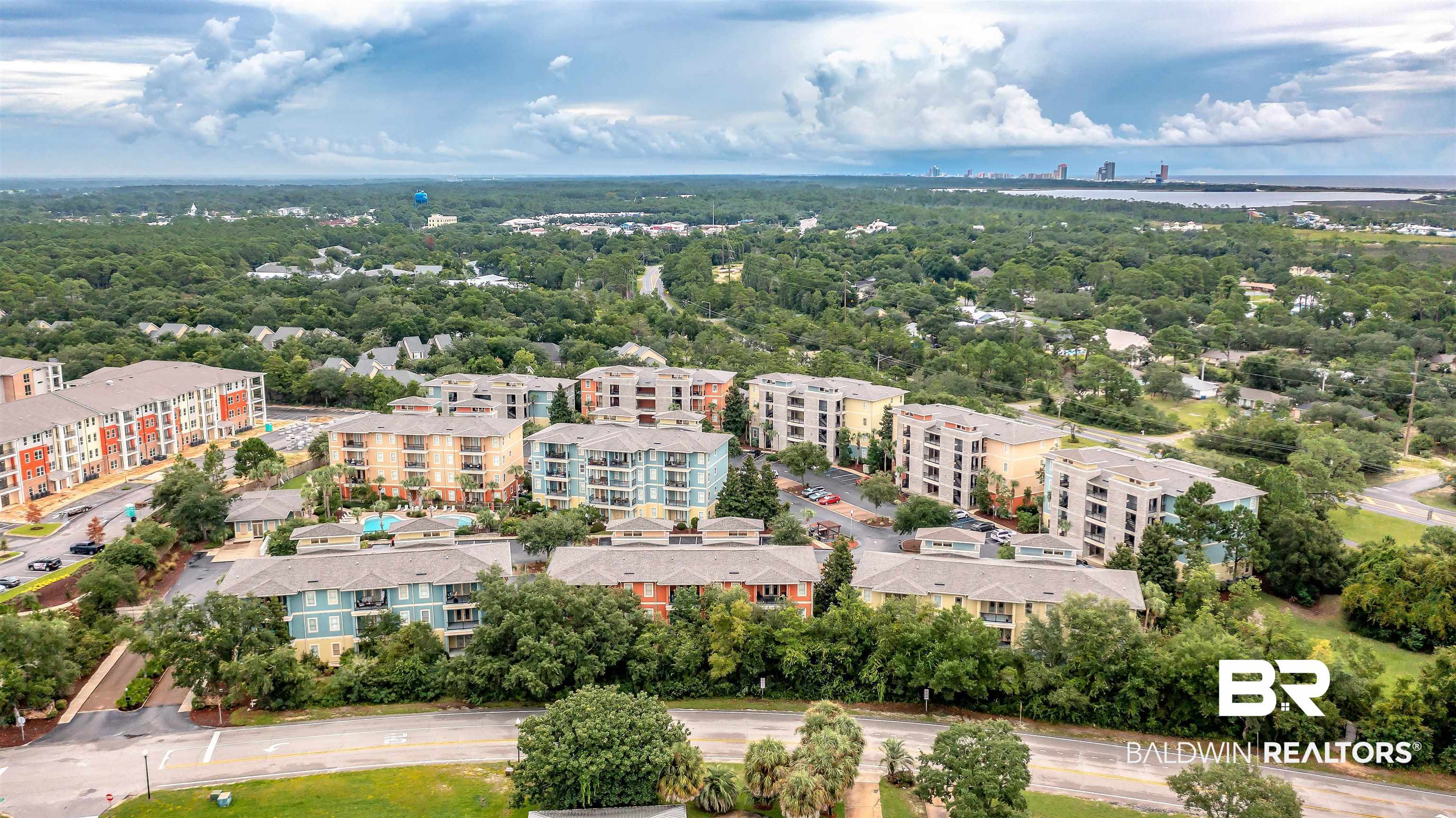 1430 Regency Road, Unit B201 Gulf Shores, AL 36542 - Photo 53 of 59 Drone / aerial view