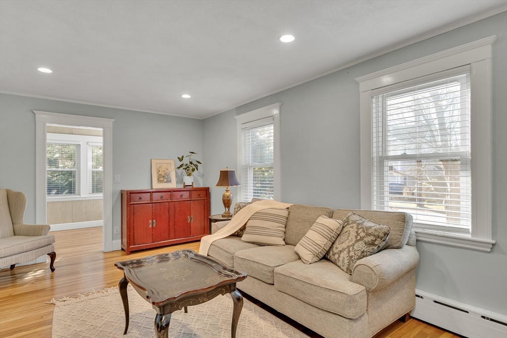 33 Avon Road Wellesley, MA 02482 - Photo 6 of 35 a living room with furniture a window and a table