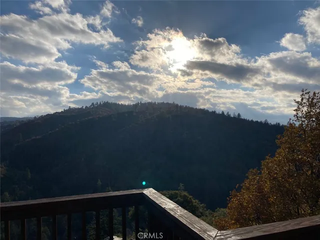 a view of balcony with furniture