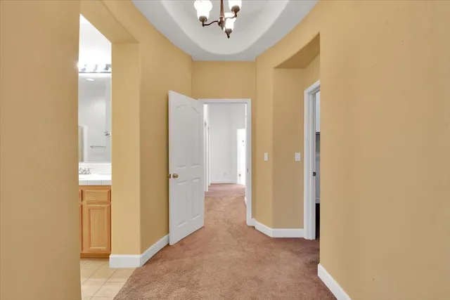 a view of a porch with a backyard